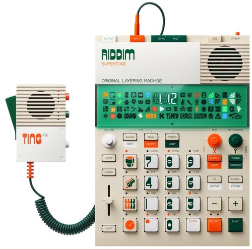 teenage engineering ep-40 riddim sampler and sequencer