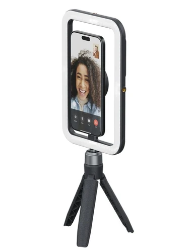 חצובה עם תאורת Halo לסמארטפון Shiftcam SnapStudio