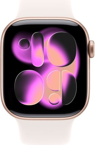 שעון חכם Apple Watch 42mm Series 11 GPS צבע שעון Rose Gold Aluminium צבע רצועה Light Blush Sport Band 