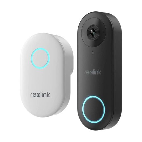 פעמון דלת חכם עם מצלמה באיכות 2K Reolink Video Doorbell Wi-Fi