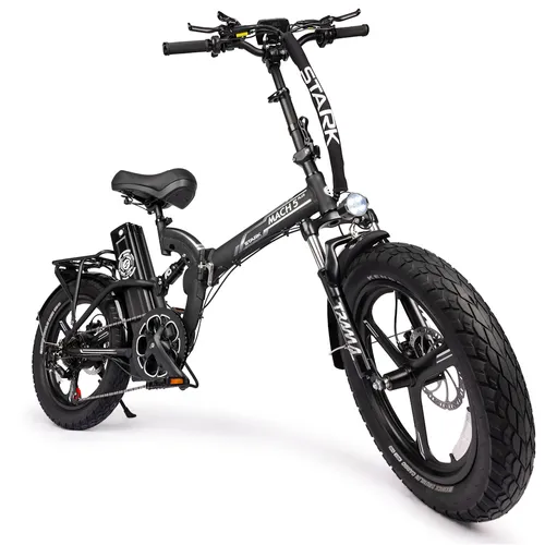 אופניים חשמליים בולם Stark Mach 5 PLUS DH- זהב שחור 