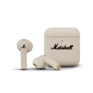אוזניות Marshall Minor IV True Wireless - צבע קרם