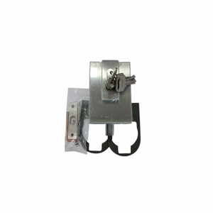 מנעול זכוכית פינוי תחתון צילינדר 70*110 ממ GMN035SS