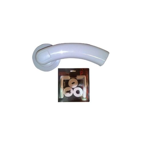ידית בניין פלסטיק 550 לבן (בליסטר)