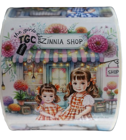 גליל מדבקות ד"ר סטיקר - מועדון הילדות - חנות פרחים