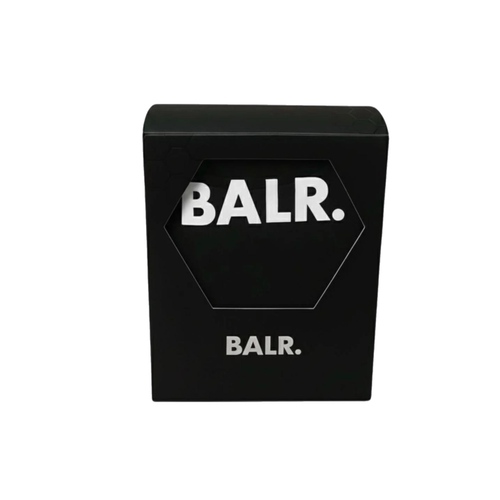 שלישיית בוקסרים BALR מידות S-XXL לגברים במיקס שחור-לבן-אפור