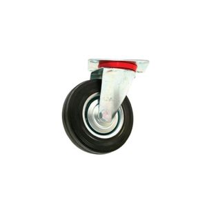 גלגל תעשייתי שחור "8 פלטה (203)