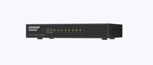 QNAP QSW-1108-8T-R2 מתג רשת 2.5GbE עם 8 פורטים וללא מאוורר
