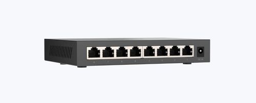 QNAP QSW-1108-8T-R2 מתג רשת 2.5GbE עם 8 פורטים וללא מאוורר