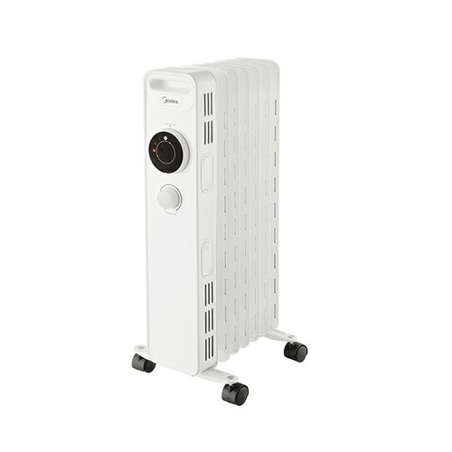 רדיאטור 7 צלעות דגם NY1507-20M לבן midea