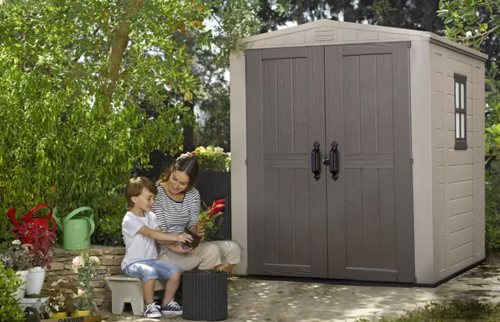 מחסן גינה פקטור 6x6 - חום
