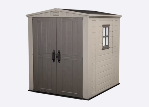 מחסן גינה פקטור 6x6 - חום