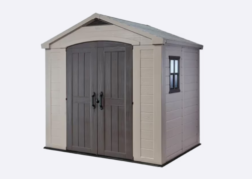 מחסן גינה פקטור 8x6 - חום