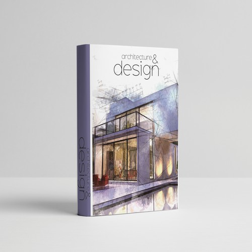 קופסת ספר מעוצבת – Blue Sketch Architecture – נגיעה של צבע