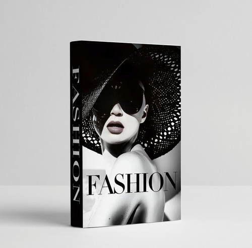 קופסת ספר מעוצבת – Fashion Icon – שיק בשחור לבן