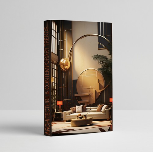 קופסת ספר מעוצבת – Contemporary Trends – יוקרה בזהב