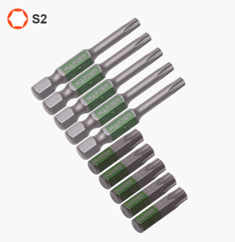 סט 10 ביטים למברג Torx T30 באורך 50 מ