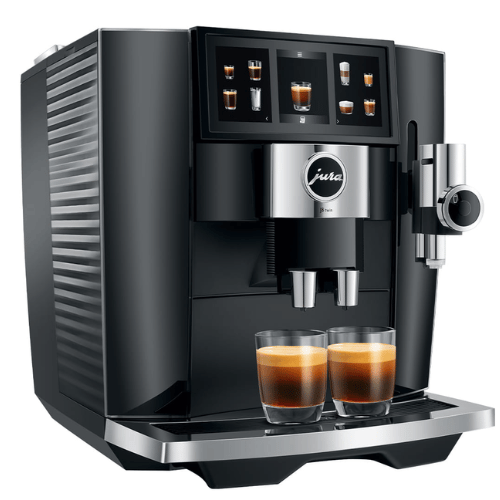מכונת קפה יורה JURA J8 Twin שחורה + 6 ק