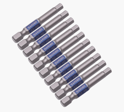 סט 10 ביטים למברג Hex H3 באורך 50 מ