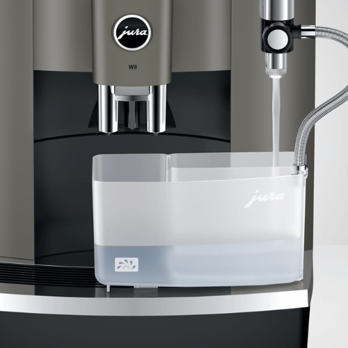 מכונת קפה יורה JURA W8 Dark Inox נירוסטה כהה + 6 ק