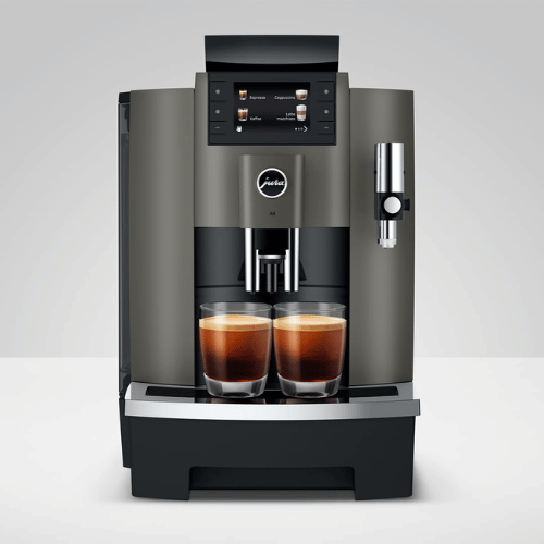 מכונת קפה יורה JURA W8 Dark Inox נירוסטה כהה + 6 ק