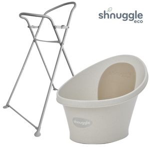 אמבטיה קומפקטית לתינוק עם מעמד גבוה מתקפל מסדרת ECO הידידותית לסביבה