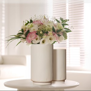 סט 2 אגרטלי מתכת עגולים | אפור בהיר