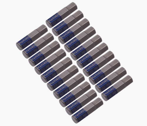 סט 20 ביטים למברג Hex H3 באורך 25 מ