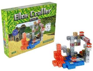 בלוק קראפט קוביות הרכבה מגנטיות - 106 חלקים