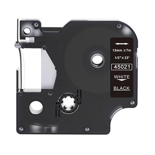 סרט תואם שחור DYMO 45021 דימו 12 מ”מ 