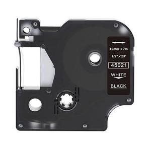 סרט תואם שחור DYMO 45021 דימו 12 מ”מ 