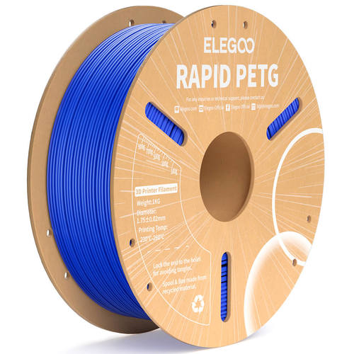 פילמנט PETG כחול להדפסה מהירה 1 ק