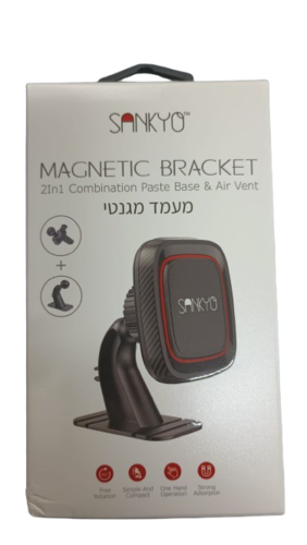 מעמד לטלפון נייד SANKYO שחור - הדבקה