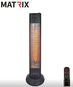 תנור חימום מגדל 2000W EIFFEL מפיץ חום חזק ונעים בעל אפקטיביות חימום