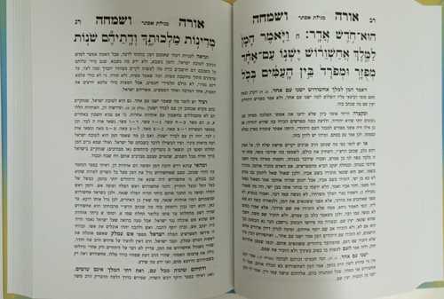מגילת אסתר אורה ושמחה