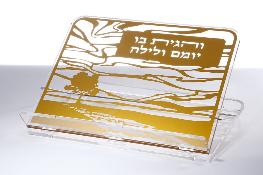 סטנדר אקריליק הדפס זהב מיוחד