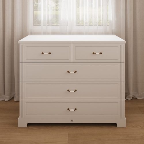 STUDIO BOUTIQUE COLLECTION שידה פרינסס- 5 מגירות טריקה שקטה