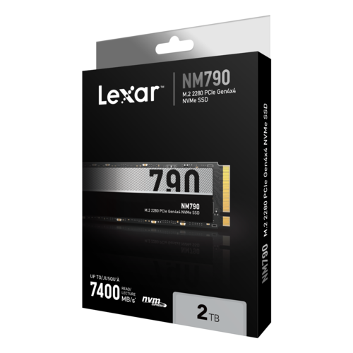 Lexar SSD LNM-790 2TB M.2 NVMe High Speed PCIe Gen4X4