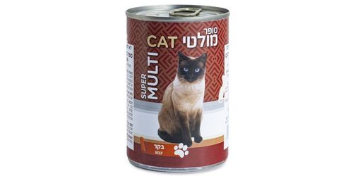 מולטי קט סופר פטה (שלישיה) טעמים לבחירה - 400 גרם