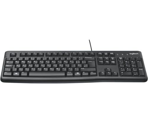 מקלדת לוגיטק חוטית עברית אנגלית LOGITECH K120