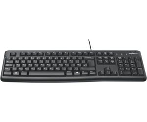 מקלדת לוגיטק חוטית עברית אנגלית LOGITECH K120