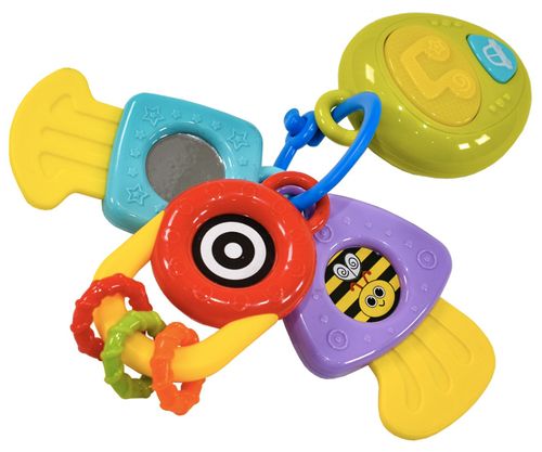 סט 3 נשכנים ,מפתחות רכב, + שלט אורקולי