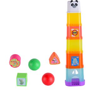 מגדל כוסות, צורות וכדורים – חוויית למידה ומשחק