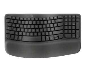 מקלדת ארגונומית אלחוטית LOGITECH LOGI Wave Keys