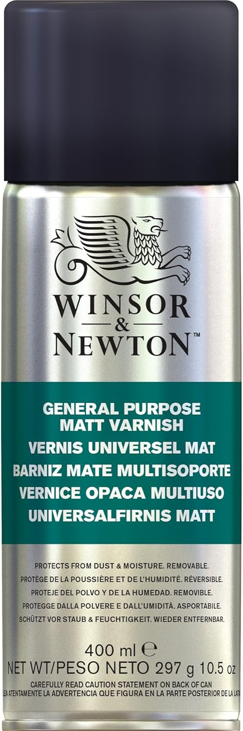 ספריי לכה מאט לעבודות אמנות ויצירה GENERAL PURPOSE MATT VARNISH