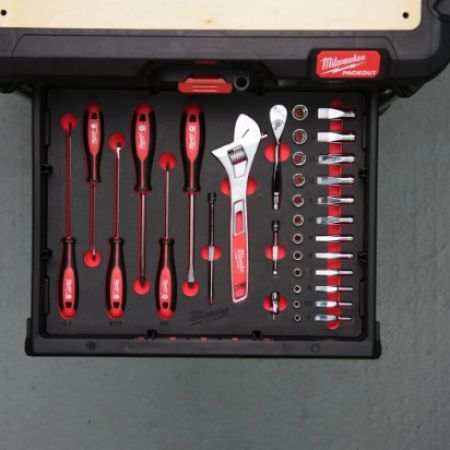 מגש 35 חלקים תואם PACKOUT בוקסות ורצ'ט 