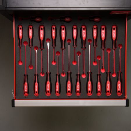 מגש 23 מברגים TRILOBE לעגלות מוסך Milwaukee 4932479830