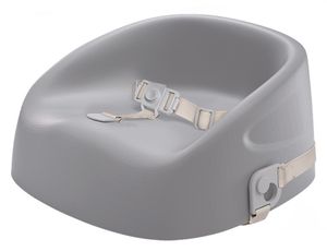 מושב הגבהה / בוסטר אוכל עשוי PU רך ונעים - אפור