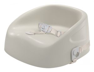 מושב הגבהה / בוסטר אוכל עשוי PU רך ונעים - בז