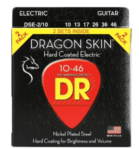 מיתרים לחשמלית DR Strings DSE-2/10 10-46 2Pack